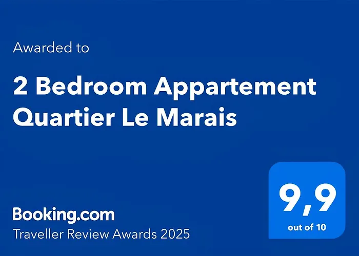 2 Bedroom Appartement Quartier Le Marais Free Netflix